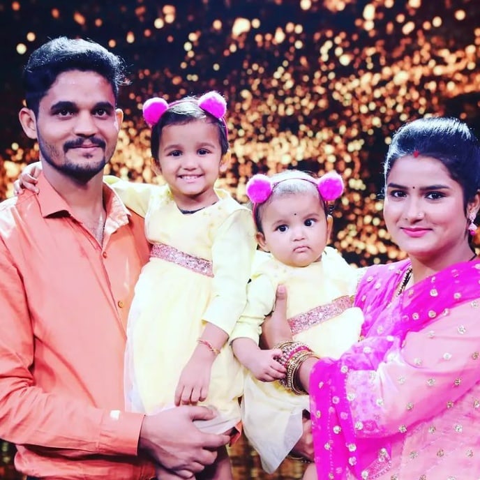 Sanjana-Bhat-Family-Daughters-Husband