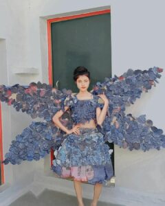 Apeksha-Butterfly-Paper-Queen-Dress
